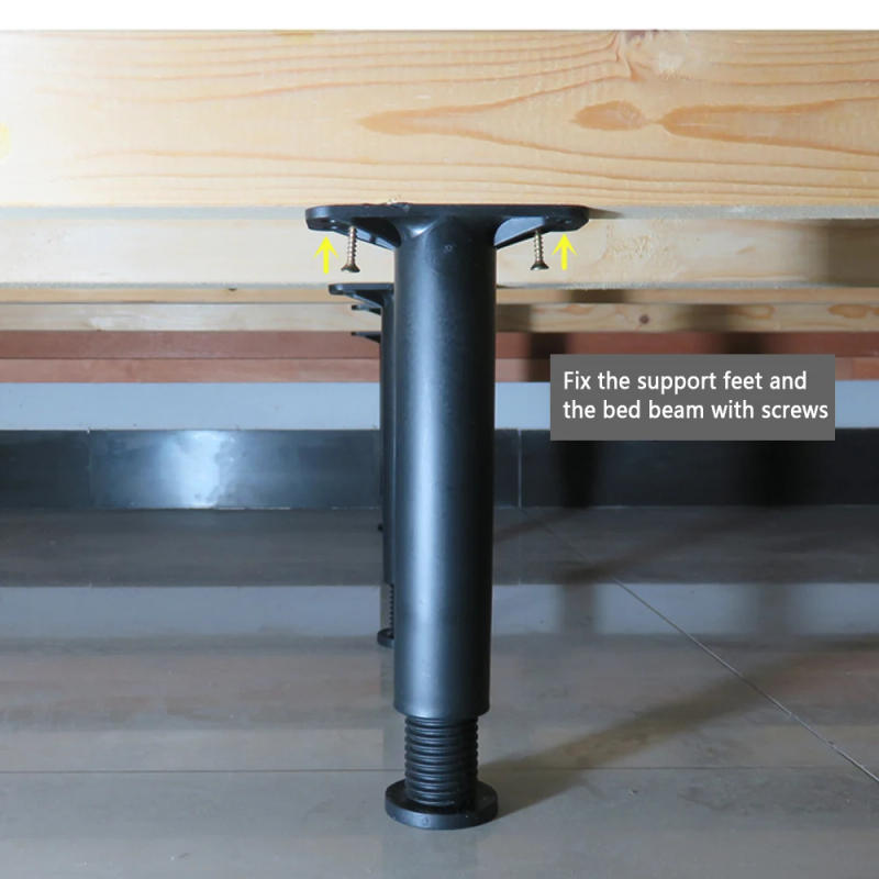 Description Picture 3 of itemBeam Support Foot Non Solid Wood Bed Board Frame Shelf Rod Bottom Load Bearing Bracket Skeleton Reinforcement Column Plastic