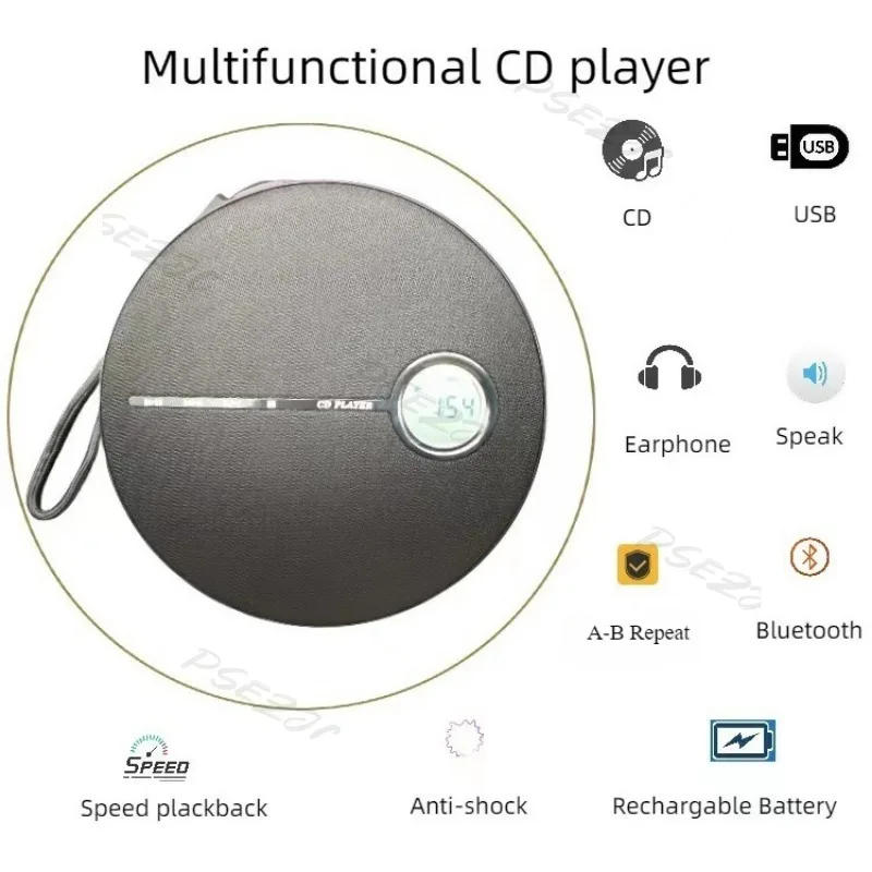 Description Picture 2 of itemHome Creative Multi Functional Fabric Portable Bluetooth CD Speaker Player