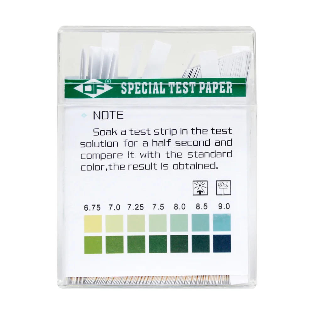 Description Picture 5 of itemPH Meters Laboratory Househ100pcs/set PH Test Strip PH 4.5-9.0 Test Paper For Water Saliva and Urine Measuring Testing tools