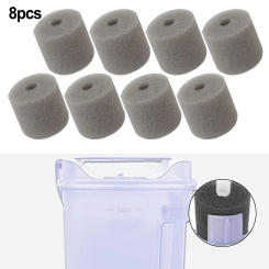 8pcs Clean Water Tank Filter Sponge For Narwal J1/J2/J3 Vacuum Cleaner Replacement Parts Household Supplies Cleaning Tools