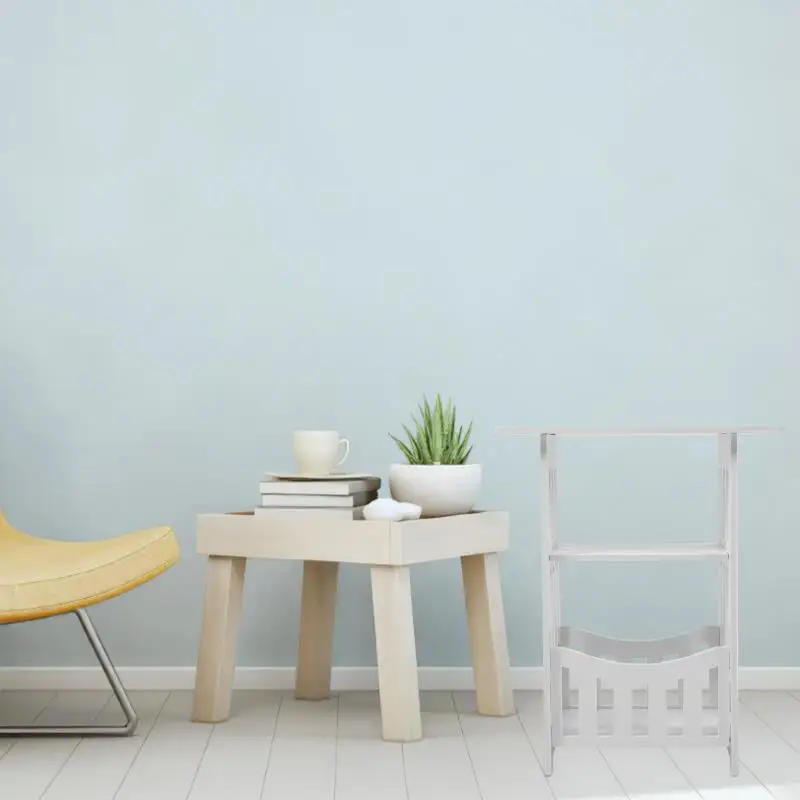 Description Picture 4 of itemBedside Table Simple European Style Living Room Sofa Side Table Removable Bedroom Nightstand Hollow Bedside Tables Furniture