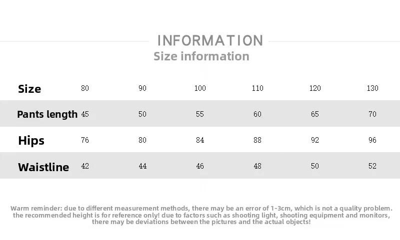 Description Picture 3 of itemMen's and Women's Casual Outerwear Pants for Spring 2025, Children's Pants for Children, Korean New Clothing