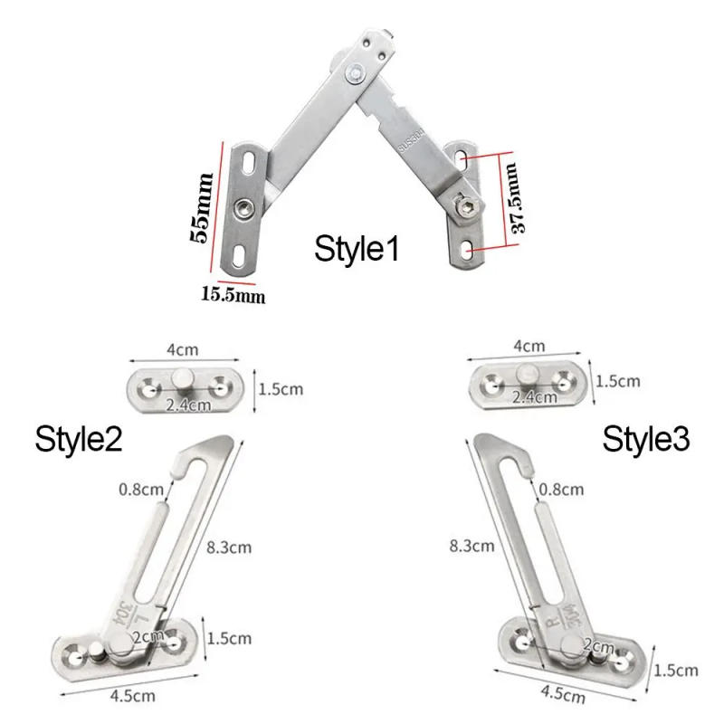 Description Picture 3 of itemStrong Fixation Window Support Locator Casement Blocking Cabinet Locks Window Protection Window Hook Latches