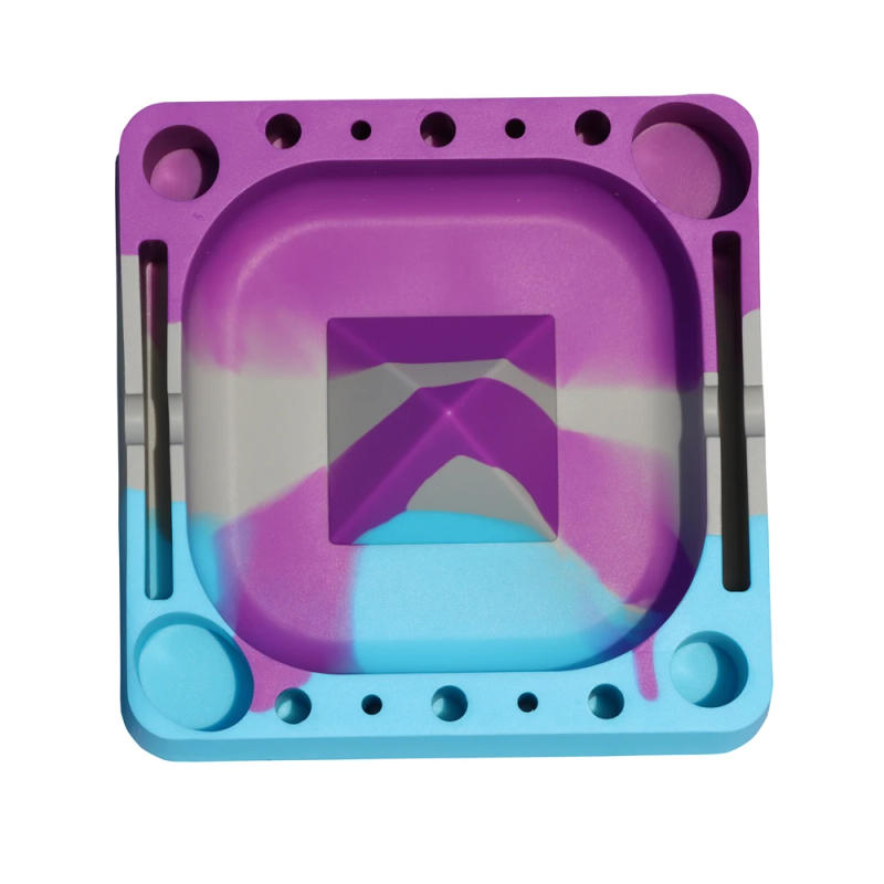 Description Picture 6 of itemFood grade silicone ashtray smoking tobacco pipes ashtray No odor Decorative multifunctional rollsing ashtray