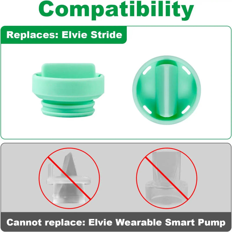 Description Picture 3 of itemDuckbill Valves Compatible with Elvie Stride Pump Parts,Food Grade Silicone Breast Feeding Valves