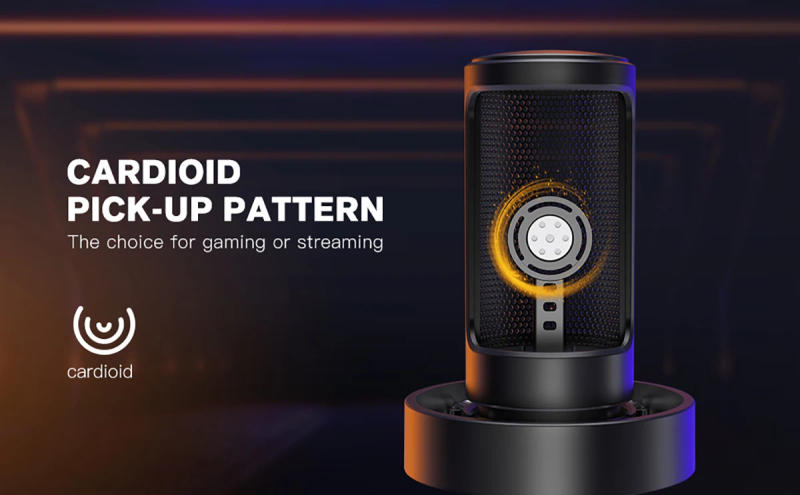 Description Picture 4 of itemFIFINE USB Microphone for Recording and Streaming on PC and Mac,Headphone Output and Touch-Mute Button,Mic with 3 RGB Modes -A8