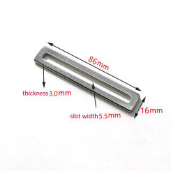Universal Nickel-Plated Angle Iron Corner Metal Frame Shelf Flat Corner Braces Support Brackets Furniture Connector U 평철브라켓