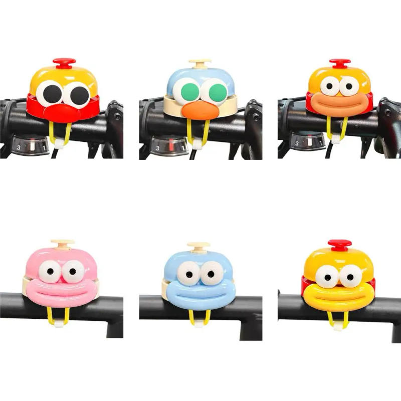 Description Picture 4 of itemCartoon Big Mouth Kids Bicycle Bell Horn Safety Warning Cycling Handlebar Bell Accessories Universal Bike Scooter Decoration 