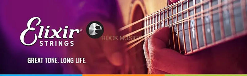 Description Picture 2 of itemElixir Strings Phosphor Bronze Acoustic Guitar Strings 6 Strings 011-052 Nylon Strings Rock Music Hobby Guitar Accessories 16027