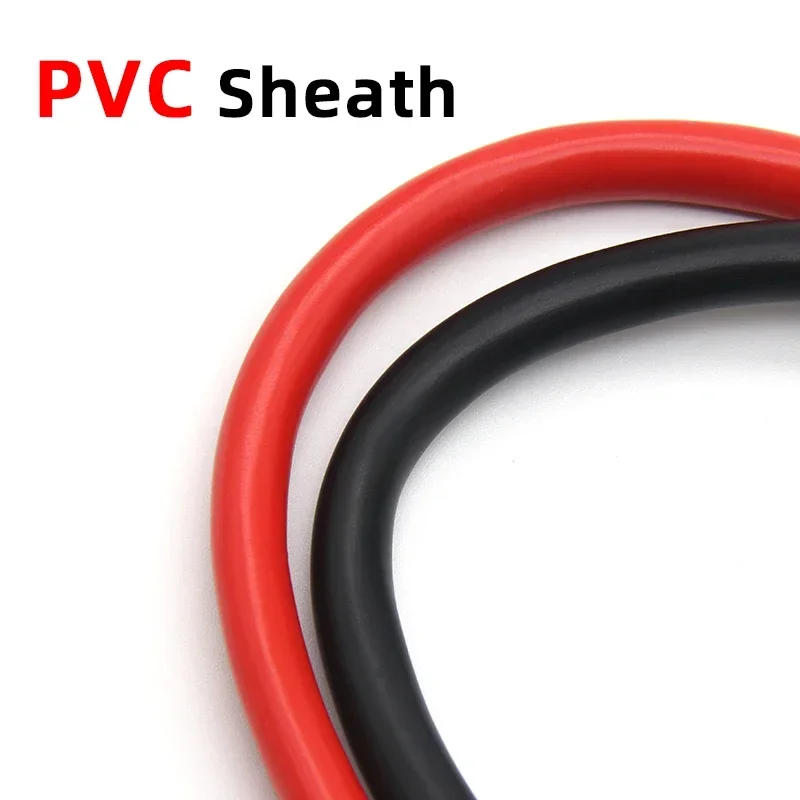 Description Picture 4 of itemBattery Inverter Connection Cable Set 8/6/4/2 AWG with M8 SC Terminals 10/16/25/35mm2 UPS Wire Red Copper Core Tin-plated Lug