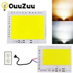 LED COB Chip 50W 100W 150W 200W 200-240V Smart IC No Need Driver LED Lamp for Flood Light Spotlight DIY Lighting Light Source