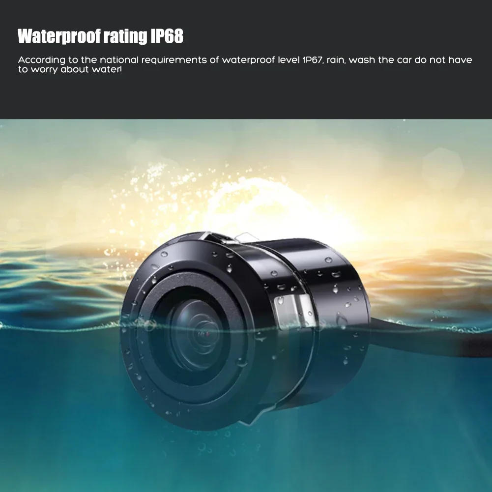 Description Picture 6 of itemCar Rear View Camera 4 LED Night Vision Reversing Auto Parking Monitor CCD IP68 Waterproof 140 Degree HD Video Backup Camera