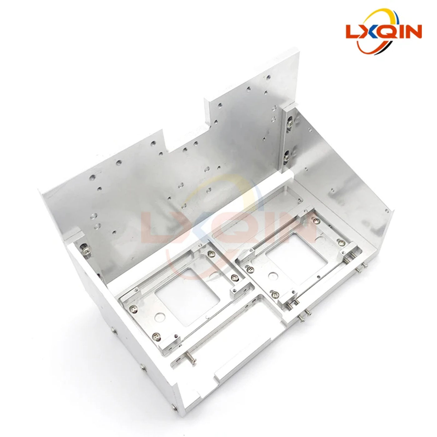Description Picture 4 of itemLXQIN double head frame head plate for xp600 dx5 dx7 5113 4720 I3200 printhead carriage bracket head holder plate printer parts