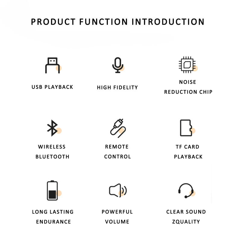 Description Picture 3 of itemE898 hunting wireless speaker animal bird-to-bird portable speaker Bluetooth remote control about 1000 m large capacity battery