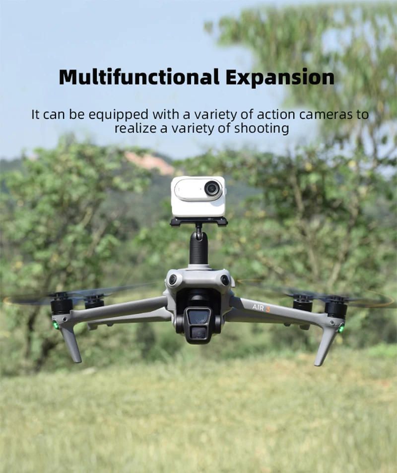 Description Picture 4 of itemUpper Bracket Extension Holder for DJI Air 3/Air 3S Top Mount Kit Drone Accessories