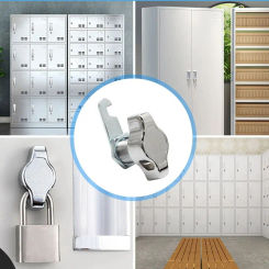 New Zinc Alloy Cam Lock Keyless Mechanical Mechanical Door Lock DIY Multifunctional Cabinet Door Padlock Cabinet Mailbox