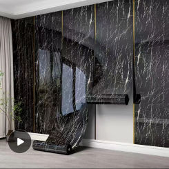 PVC Marble Wallpaper for Home Self Adhsive Waterproof Contact Paper for Bathroom Countertop Oil Proof Kitchen Cabinet Sticekrs