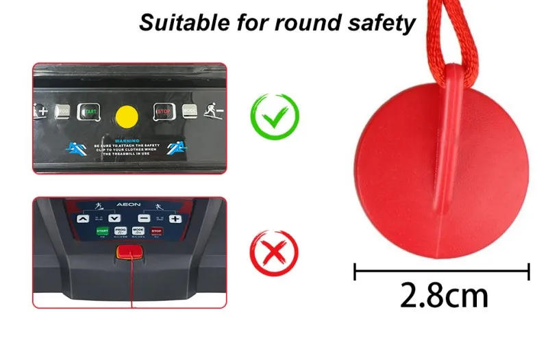 Description Picture 5 of itemTreadmill Universal Magnet Safety Key Treadmill Magnetic Safety Switch Emergency Stop Magnetic Lock Suitable for Most Treadmills