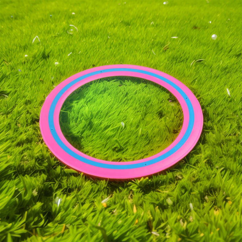 Description Picture 6 of item25cm Flying Disc Portable Sports Play Discs Versatile Throwing Catching Disc Playing Flying Saucer for Family Game