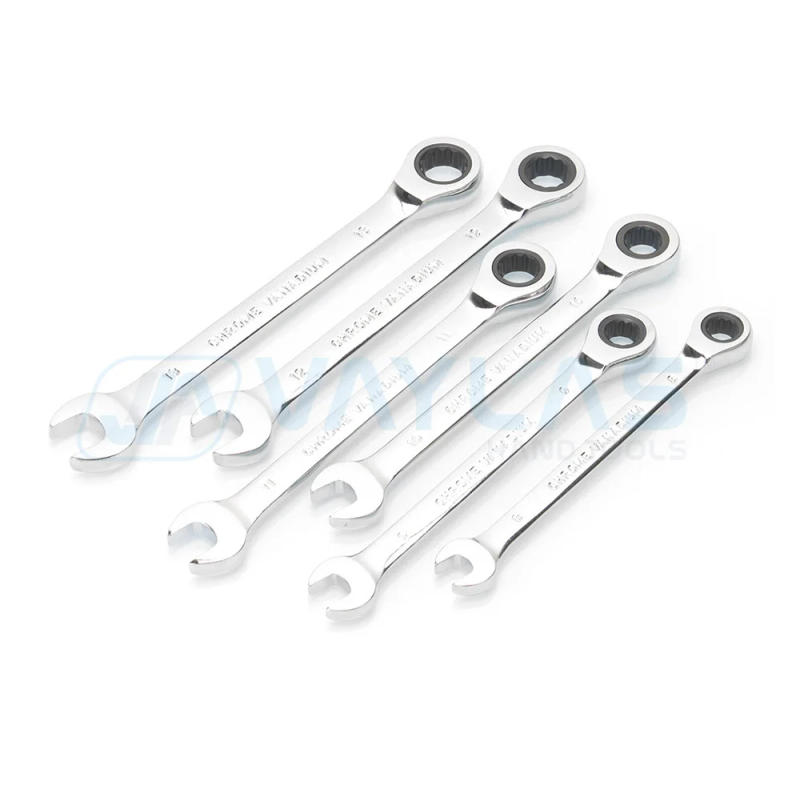 Description Picture 5 of item21mm Combination Wrench Fixed Head Ratcheting 72T and Open End High Torque Mirror Polish Spanner Repair Hand Tool
