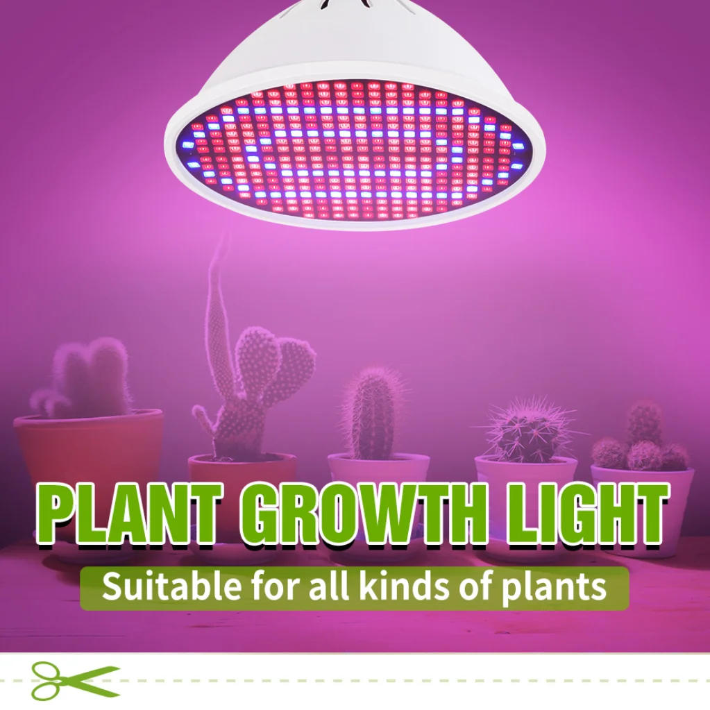 Description Picture 2 of itemE27 LED Grow Light 85-265V Full Spectrum Phyto Lamp Led Hydroponics Plant Bulb Growth Light Tent Greenhouse Vegs Cultivo Lamp