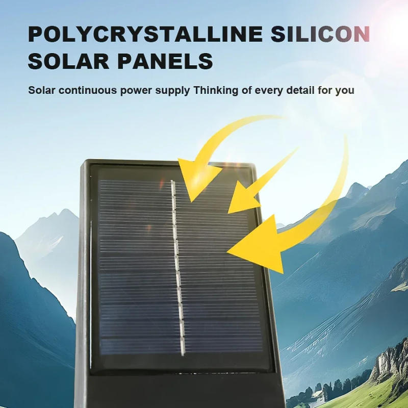 Description Picture 3 of item2Led Outdoor Solar Lights Solar Spot Lights Landscape Spotlights 270°Adjustable Garden Decoraction Warm White RGB Led Lamp