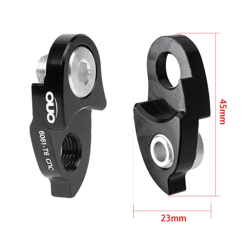 Description Picture 5 of item1pc Bike Bicycle Rear-Mech Derailleur Gear Hanger Extender Extension CNC AluminumAlloy Bike Tailhook Road Cycling Accessories