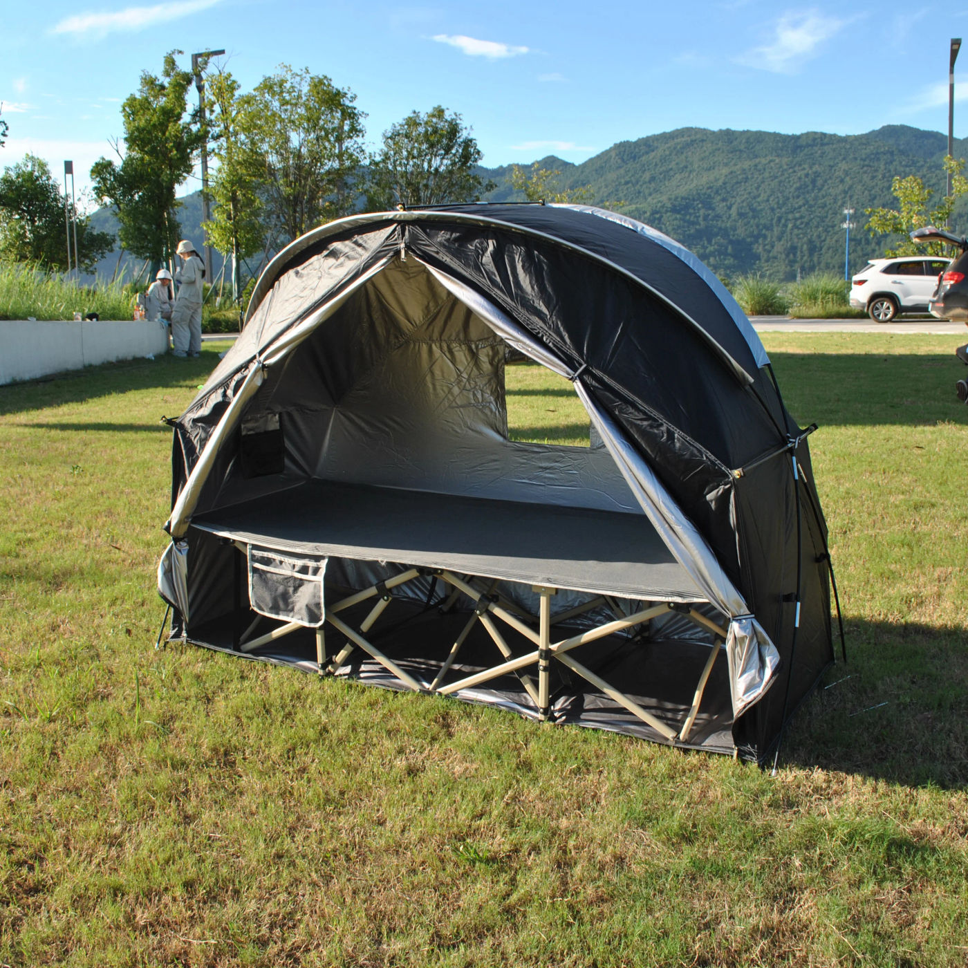 Description Picture 5 of itemNOT Include Cot, Elevated Tent 1 Person tent, Tent Cot Folding Off The Ground tent,Waterproof Camping Sleeping bed tent