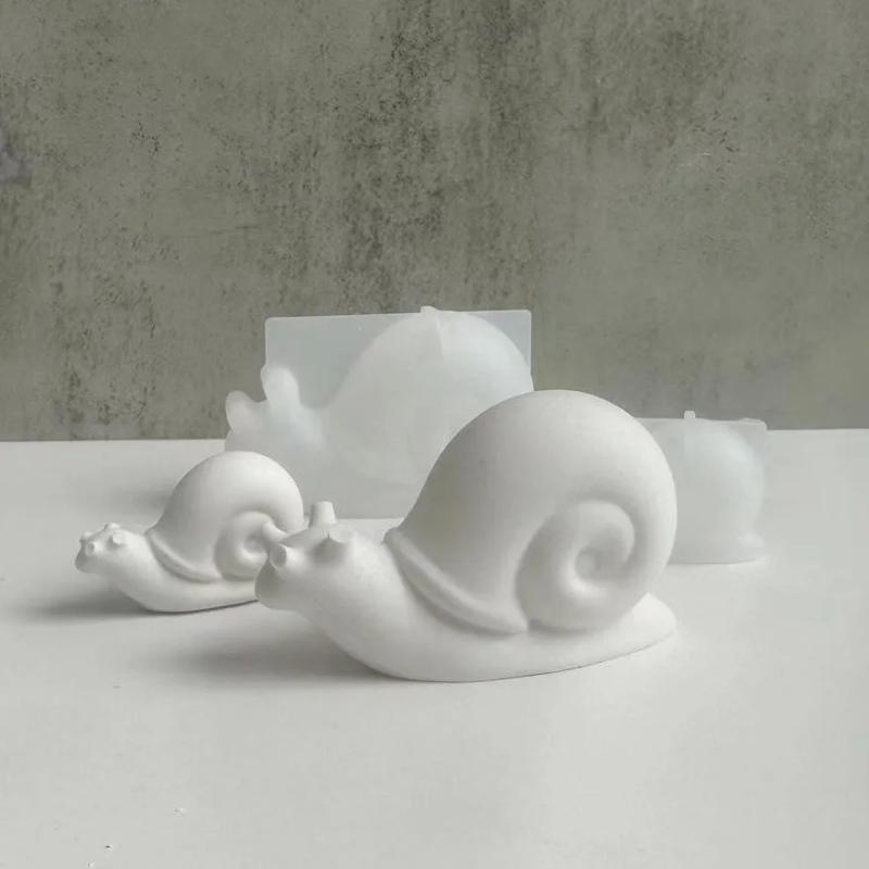 Description Picture 4 of itemSnail Animal Silicone Mold DIY Aromatherapy Candle Soap Plaster Cast Resin Mold Home Decoration Artifact Candle Making Supplies