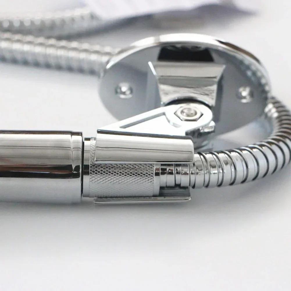 Description Picture 5 of itemUniversal Shower Head Holder Wall Mounted Adjustable Shower Bracket Handheld Sprayer Fixed Base Support Bathroom Accessories