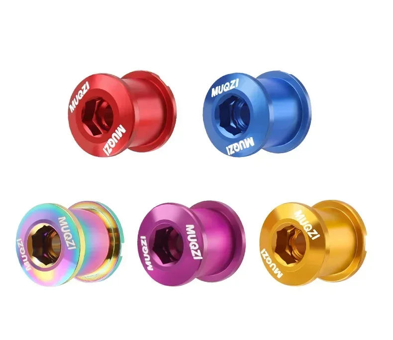 Description Picture 5 of itemNew 4/5PCS Chainring Bolts Single Double Chainring Screws Mountain Road MTB Bike Crank Bolts 6.5/8.5mm Cycling Accessories