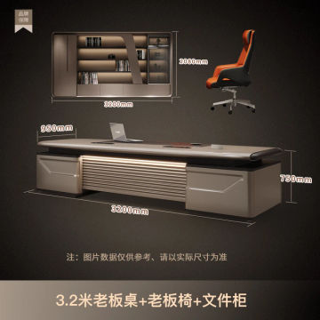 Luxury European Office Desk Executive Boss Designer Secretary Computer Desks High Quality Reception Bureau Meuble Home Furniture
