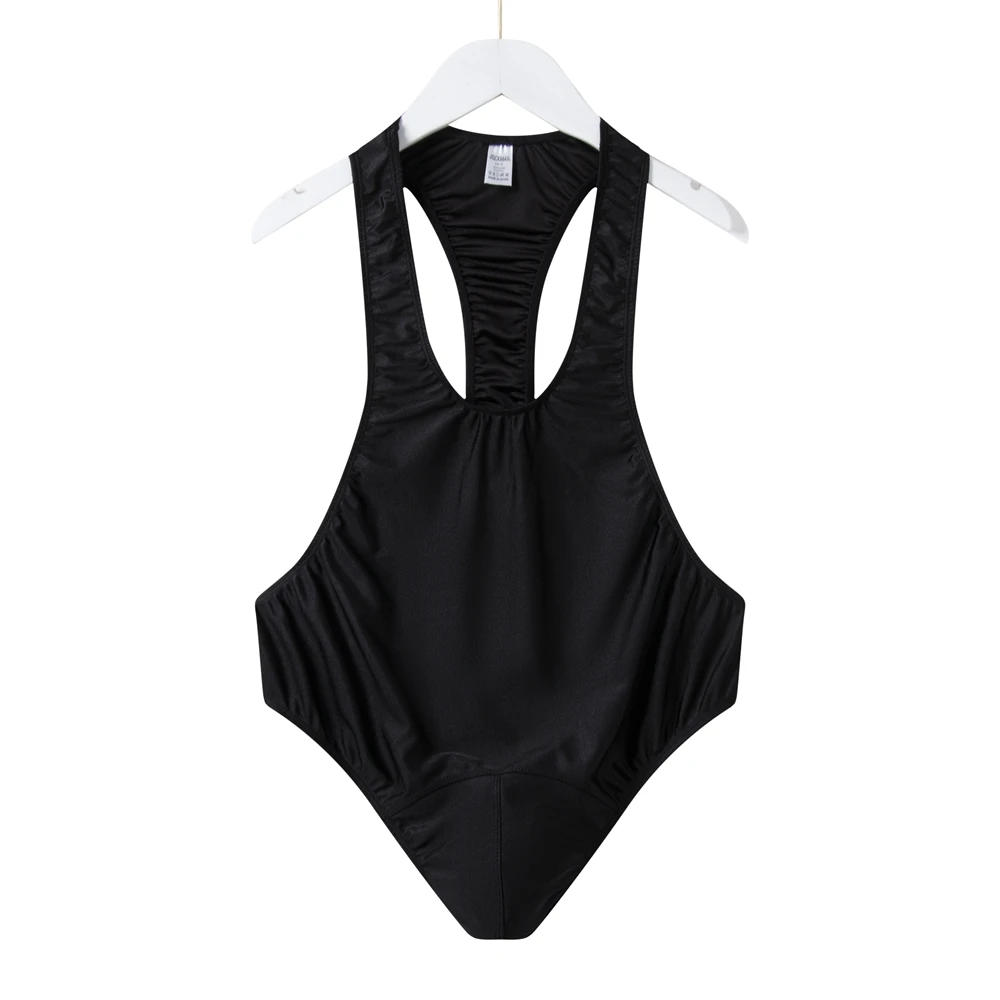 Description Picture 5 of itemMens Undershirts Slim Bodysuit Shaper Bikini Briefs Jumpsuits Sexy Gay Underwear Thong Jockstrap Bodywear Sports Bodybuilding