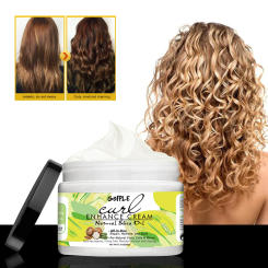 GOIPLE Natural Curly Boost Sculpting Hair Bounce Essence for Female Women Repair Hair Care Elastin Define Curling Enhance Cream