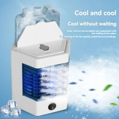 Mini Air Conditioner Convenient Home Air Conditioning Fan New Generation 5 Mini Small Fan Dormitory Desktop Cooling Fan
