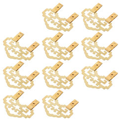 10 Pairs Picture Hook Hanging Tools Hardware Frame Hangers Painting Household Iron Hooks