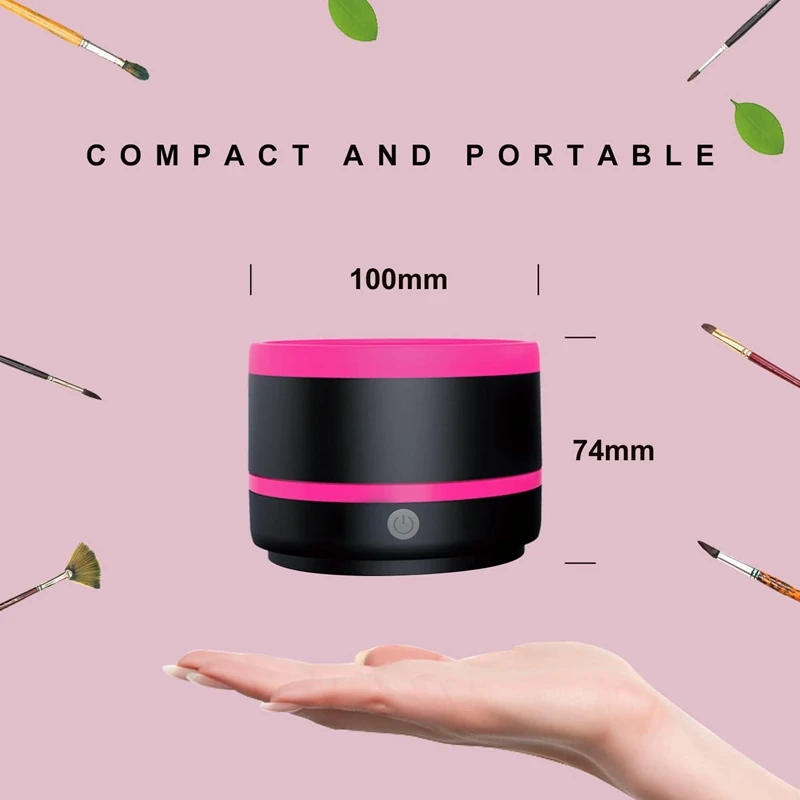 Description Picture 3 of itemPaint Brush Cleaner, Electric Paint Brush Cleaner Rinse Cup, Brush For Painting, Artist Brush Cleaning Washer Brush Durable