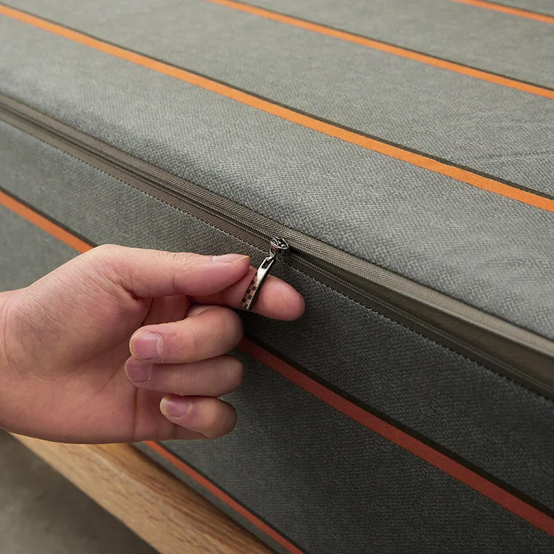 Description Picture 4 of itemPrinted Waterproof Mattress Cover with Zipper 6-Sided All Inclusive Bed Fitted Sheet Removable Breathable Mattress Pad Protector