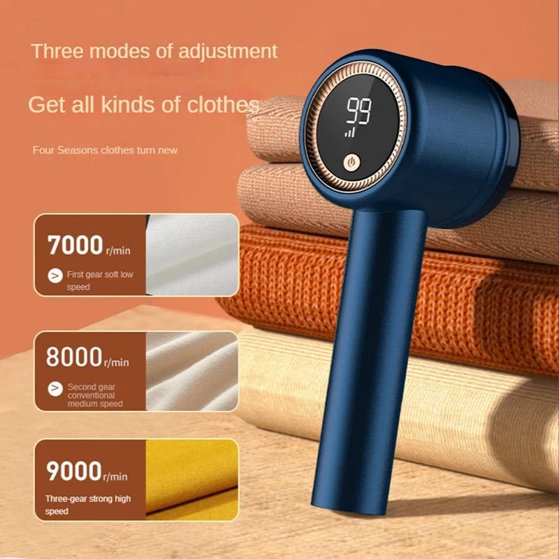 Description Picture 5 of itemClothes Hair Ball Trimmer USB Rechargeable Electric Lint Remover For Spool Machine Fabric Shaver Pellet Ball