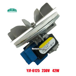 High Temperature Smoke Exhaust Induced Draft YJF-6125 42W Fan Motor For Wood Burning Pellet Furnace Biomass Oven Heating Furnace