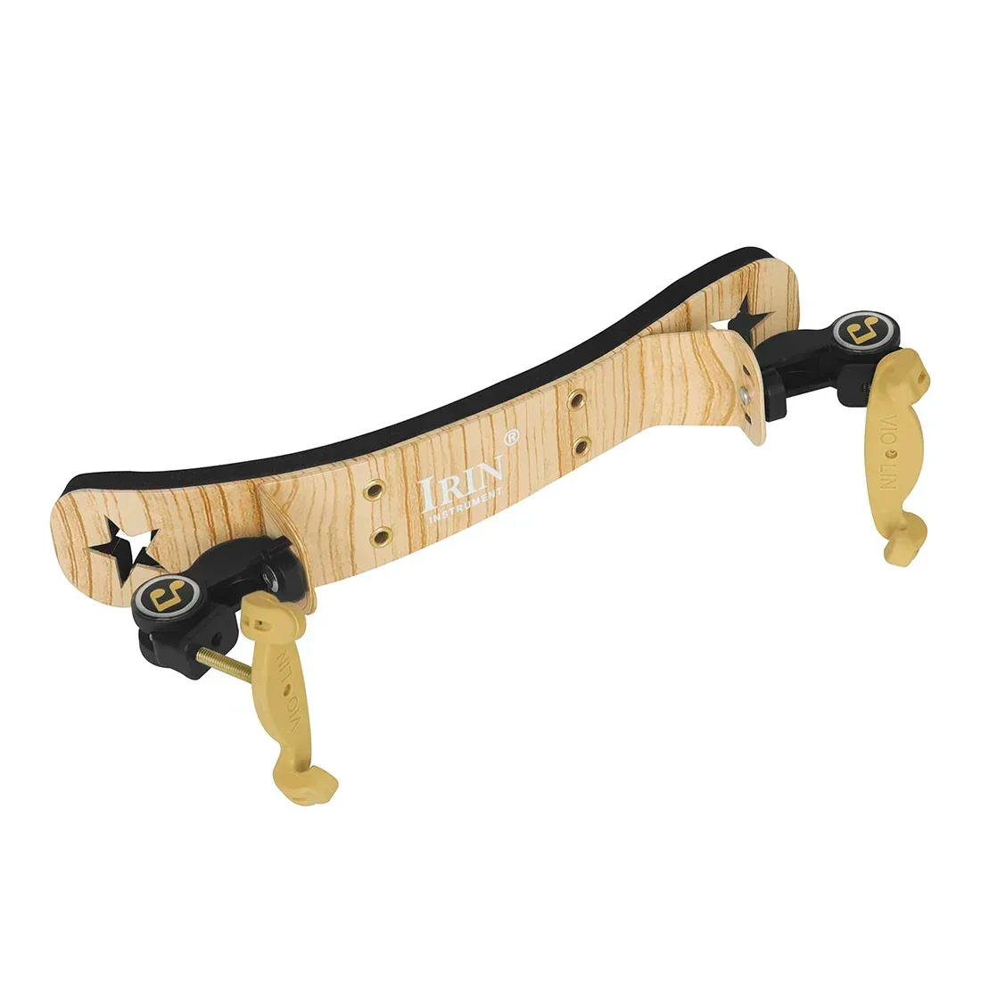 Description Picture 6 of itemIRIN Violin Shoulder Rest Aluminum Alloy Violin Shoulder Rest Black Padded for 4/4 3/4 1/2 1/4 1/8 Violin Parts & Accessories