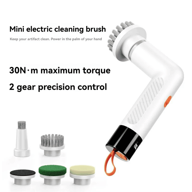 Description Picture 5 of itemA01V-Electric Cleaning Brush Multi-Function Home Kitchen Pot Scrubber Handheld Automatic Cleaning Brush