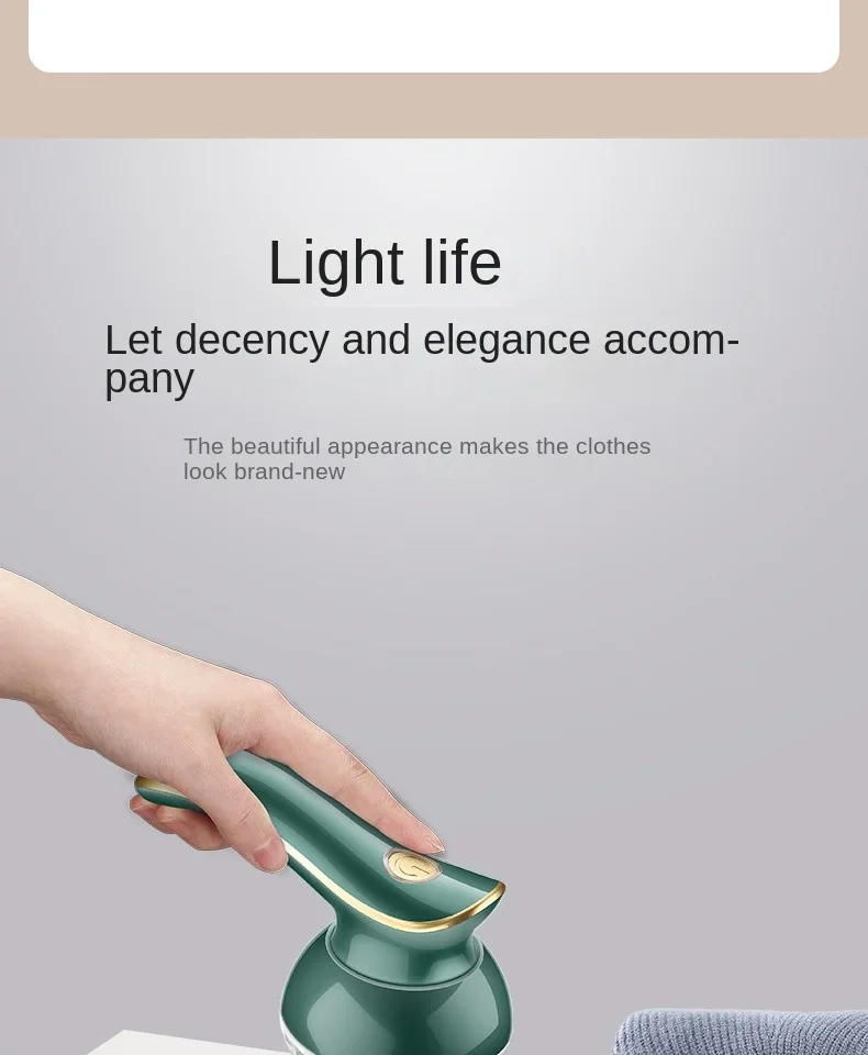 Description Picture 4 of item5V/220V Lint Remover with Extra Large Shaving Head, Cordless Clothes Shaver for Home Use, Rechargeable and Portable