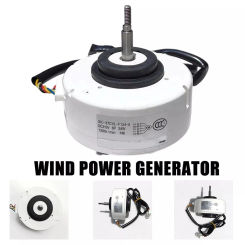 3-Phase Electric Wind Turbine Generator DIY Brushless Power Motor AC/DC9V-72V  Hand-cranked Hydroelectric Generator 220V Motor