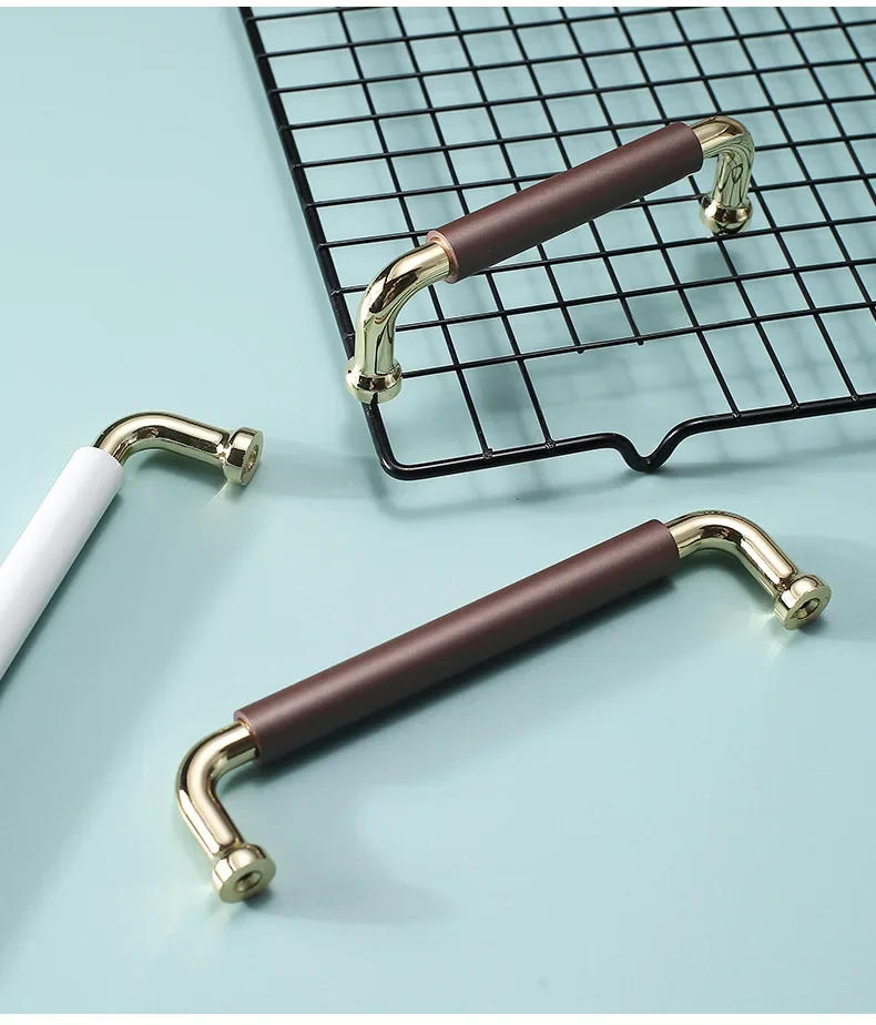 Description Picture 6 of itemLuxury Wardrobe Door Handle Modern Simple High-end Cabinet Door Handle Drawer European Cabinet Extended Handle White