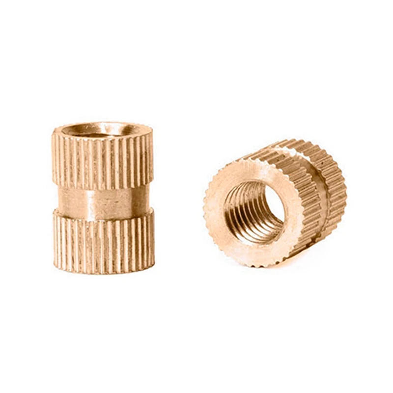 Description Picture 5 of item520Pcs M2 M2.5 M3 Metric Female Thread Knurled Brass Threaded Insert Embedded Nuts Assortment Kit