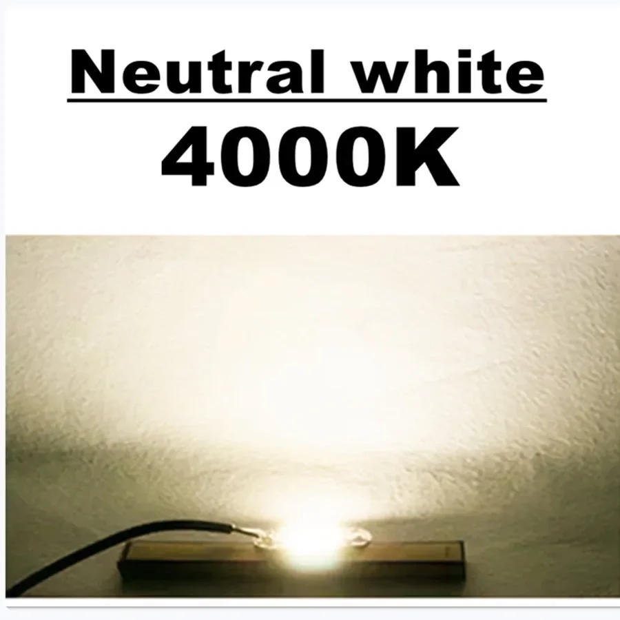 Description Picture 4 of item7W 10W 12W COB LED Chip 11mm light emitting surface 3000K 4000K 6000K LED lamp Beads Spotlight Downlight Lamp light source