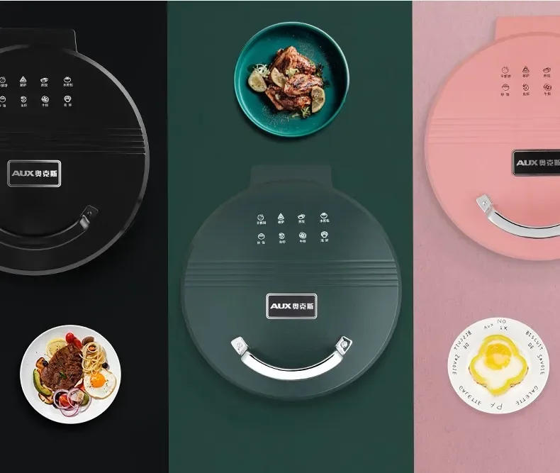 Description Picture 4 of itemElectric baking pan for crepes. Double sided heating. Pancake pan, electric skillets and pizza/tortilla maker.