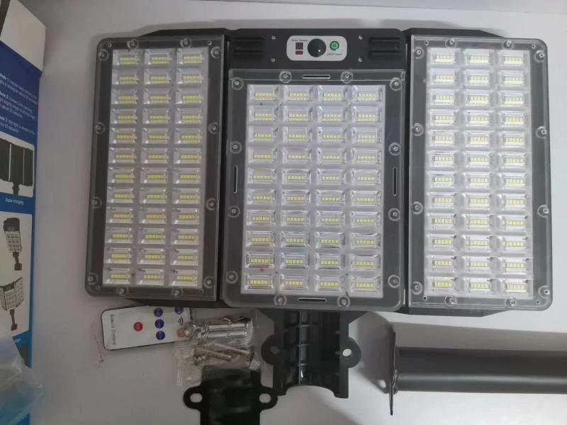 Description Picture 6 of itemOutdoor Powerful Solar LED Lights for Lighting Garden with House Yard Wall Light Motion Sensor Waterproof Sunlight Street Lamp