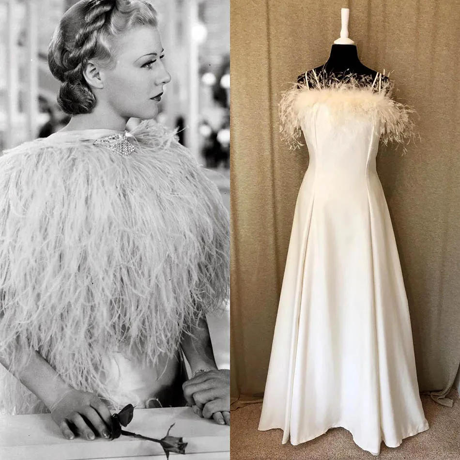 Description Picture 6 of item1/3M Plume Ostrich Feather Trim Wedding Decor Wholesale Natural Feathers Ribbon Crafts DIY Sewing Dress Party Accessories 8-10cm